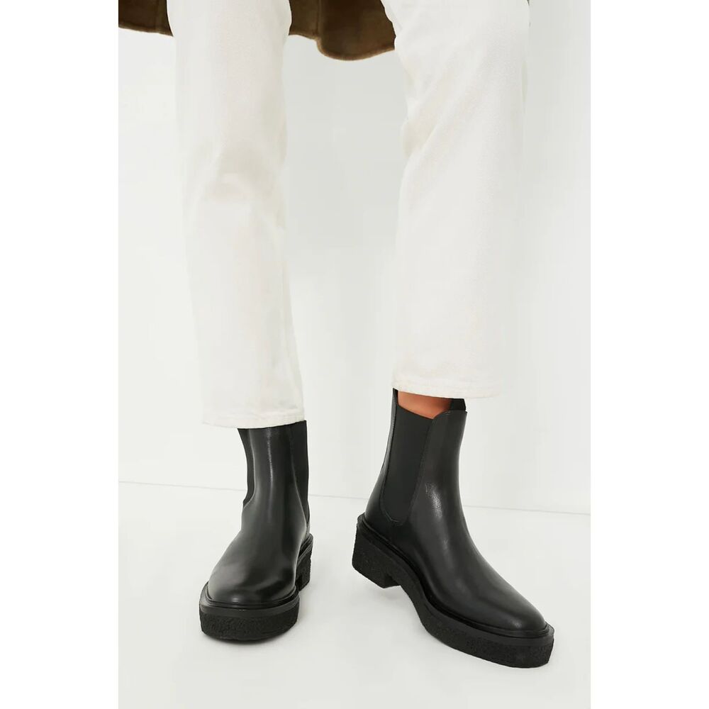 Loeffler Randall Raquel leather chelsea boots 6